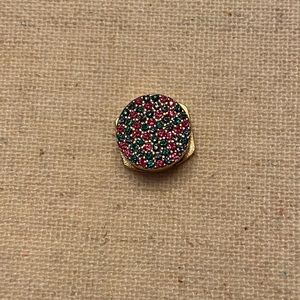 KEEP Collective multi colored pave round charm